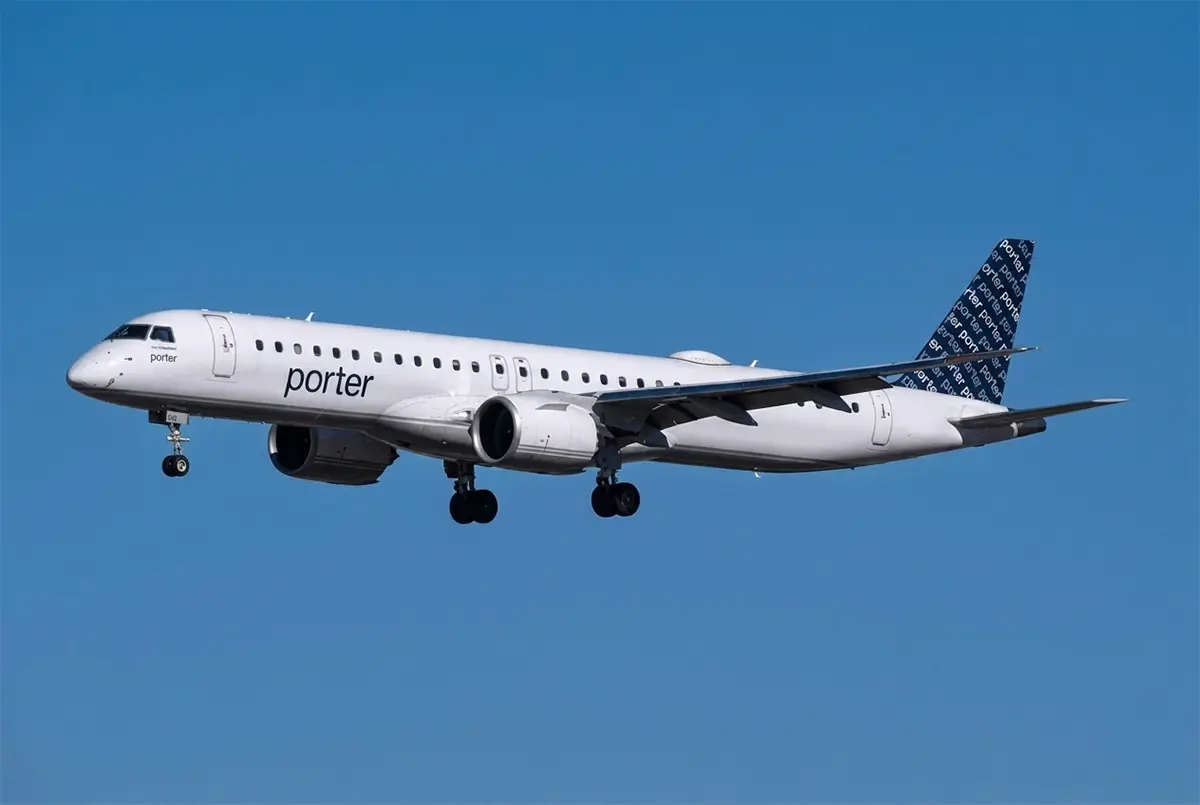 Porter Airlines direct flight Toronto to San José Costa Rica 2026